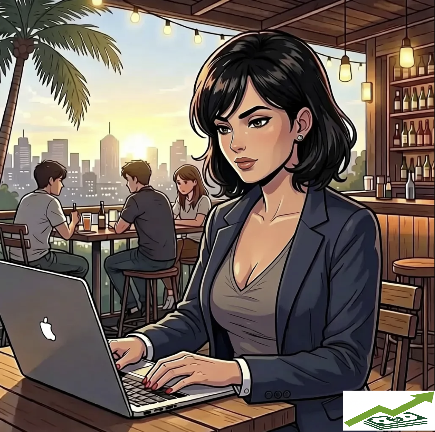 Femme investisseuse travaillant sur son indépendance financière - Rent4Life